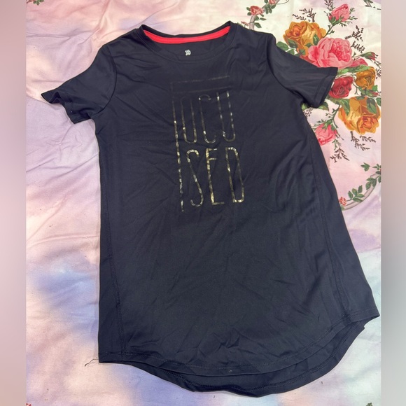 all in motion Other - FOCUSED BLACK TEE FOR GIRLS